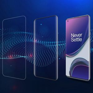 Nillkin Nillkin 3D DS+MAX Full Glue Curved Tempered Glass OnePlus 9 Pro Black 8