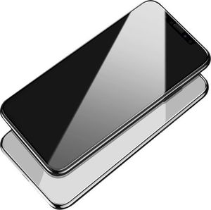 Prada Proda Shark Full Glue Tempered Glass super wytrzymałe szkło hartowane na cały ekran z ramką Case Friendly iPhone 12 Pro Max czarny 4