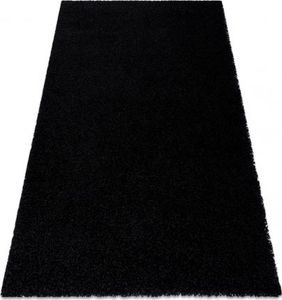 Dywany Łuszczów Dywan SOFFI shaggy 5cm czarny, 60x100 cm 1