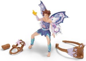 Figurka Schleich Elf Limeya zestaw do jazdy konnej (SLH-42099) 1