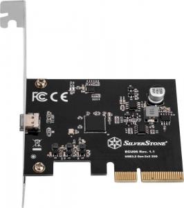 Kontroler SilverStone PCIe 3.0 x4 - USB-C 3.2 Gen 2x2 (SST-ECU06) 6