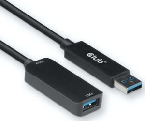 Kabel USB Club 3D USB-A - USB-A 5 m Czarny (CAC-1411) 1