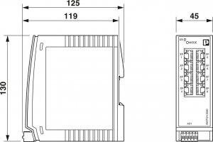 Switch Phoenix Contact FL Switch 2008 (2702324) 3