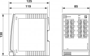 Switch Phoenix Contact FL Switch 2016 (2702903) 3