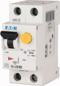 Eaton Wyłącznik różnicowo-nadprądowy 1P+N 32A 0,03A typ AC PFL6-32/1N/B/003 286434 1