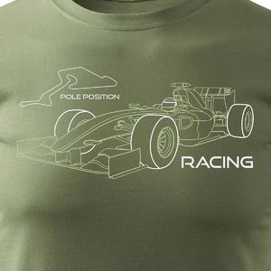 Topslang Koszulka z formułą 1 formuła 1 F1 bolidem formuły męska khaki REGULAR XXL 2