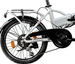 Rower elektryczny Zundapp Z101 20" biały 3