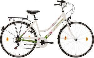 KS Cycling Uroczy Dziewczęcy Rower Miejski 26 Damka Światła 1