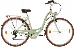 KS Cycling Rower Miejski 28 Damka Duże Koła 6 Biegowy Retro 1