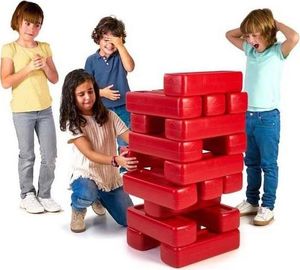 Feber Mega Duże Klocki Jenga Wieża 18 klocków 2