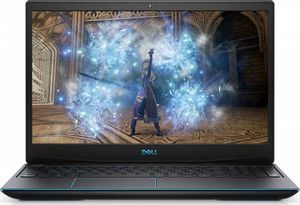 Laptop Dell Dell G3 15 3500 Black/Blue logo, 15.6 ", WVA, Full HD, 1920 x 1080, Matt, Intel Core i7, i7-10750H, 8 GB, DDR4, SSD 512 GB, NVIDIA GeForce GTX 1650 Ti, GDDR6, 4 GB, Linux, 802.11ac, Keyboard language English, Keyboard backlit, Warranty 24 mont 1