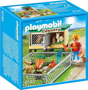 Playmobil Dziewczyna z Rodziną Królików - (6140) 2