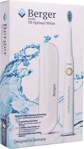 Szczoteczka Berger TB Optimal Biała 3