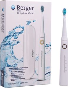 Szczoteczka Berger TB Optimal Biała 4