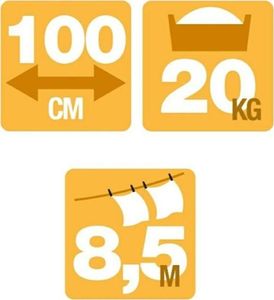 Suszarka na pranie Artweger Suszarka ścienna RuckZuck 16