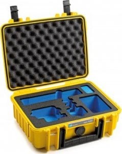 Walizka foto B&W International B&W GoPro Case Type 1000 Y yellow with GoPro 9 Inlay 1