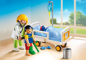 Playmobil Lekarka Przy Łóżku Chorego Dziecka (6661) 1
