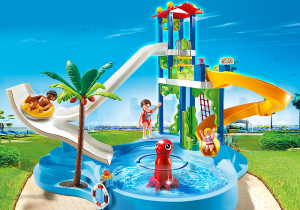 Playmobil Summer Fun Aquapark ze zjeżdżalnią (6669) 1