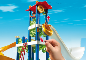 Playmobil Summer Fun Aquapark ze zjeżdżalnią (6669) 4