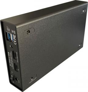 Kieszeń LC-Power 3.5" SATA - USB-C 3.2 Gen 2 +  USB Hub (LC-35U3-C-HUB) 4