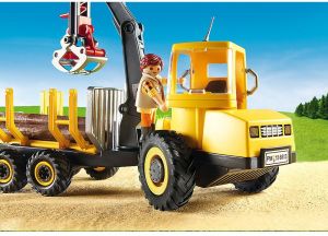 Playmobil Dźwig do przewozu drewna (6813) 5