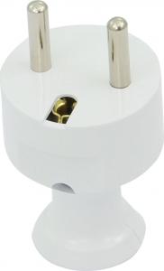 Plastrol Wtyczka prosta rozbieralna 2p+Z, 16A 250V (WT-31 BIAŁY) 2