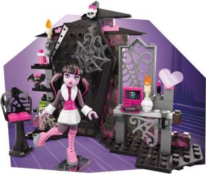 Mega Bloks Monster High Draculaura's Vamptastic Room Building Set (CNF80) 3