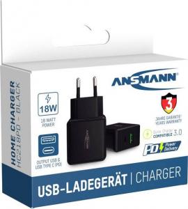 Ładowarka Ansmann HC218PD 1x USB-A 1x USB-C 3 A (1001-0109) 6