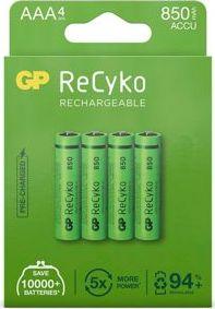 GP Bateria ReCyko AAA / R03 850mAh 4 szt. 1
