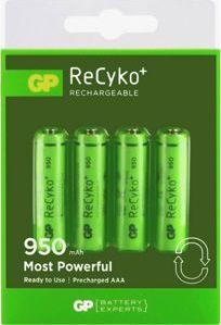 GP Bateria ReCyko AAA / R03 950mAh 4 szt. 1