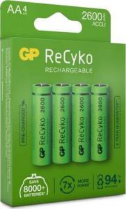 GP Akumulator ReCyko+ AA / R6 2600mAh 4 szt. 1