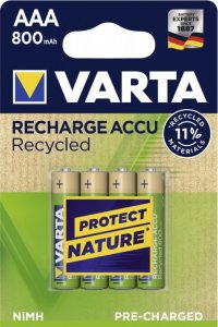 Varta Akumulator Recharge Accu Recycled AAA / R03 800mAh 40 szt. 1