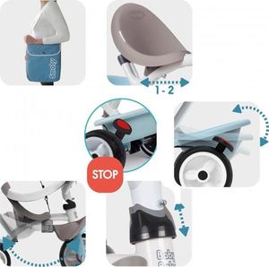 Smoby Rowerek Baby Balade niebieski 4