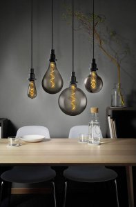 Ledvance OSRAM Vintage 1906 LED CL GLOBE125 Filament SMOKE 5W 818 E27 140lm 1800K (CRI 80) 15000h A (Krabička szt.) 2