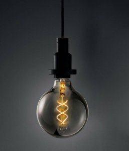 Ledvance OSRAM Vintage 1906 LED CL GLOBE125 Filament SMOKE 5W 818 E27 140lm 1800K (CRI 80) 15000h A (Krabička szt.) 3