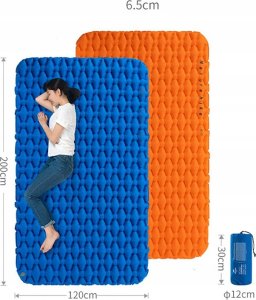 Naturehike Naturehike nafukovací dvojitá karimatka FC-11 1000g - modrá 14