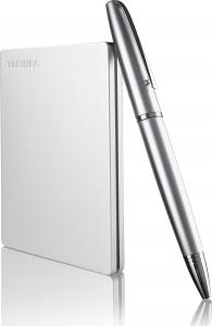 Dysk zewnętrzny HDD Toshiba Canvio Slim 1TB Srebrny (HDTD310ES3DA) 2