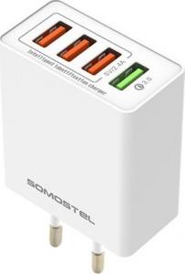 Ładowarka Somostel SMS-A08 4x USB-A 2.4 A (25932) 2