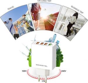 Ładowarka Somostel SMS-A08 4x USB-A 2.4 A (25932) 4