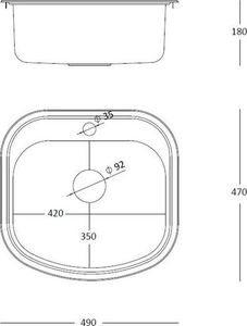 Zlewozmywak Steiner RAY 110 SteelQ PVD złoty 3