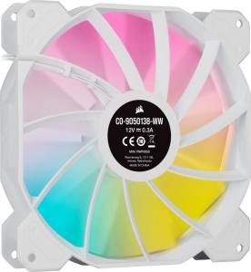 Wentylator Corsair iCUE SP140 RGB ELITE Performance Biały (CO-9050138-WW) 2