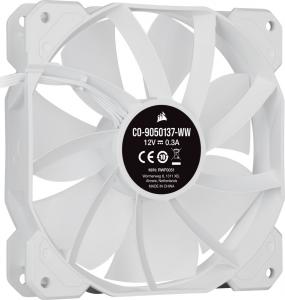 Wentylator Corsair iCUE SP120 RGB ELITE Performance Biały 3-pack + Lighting Node CORE (CO-9050137-WW) 7