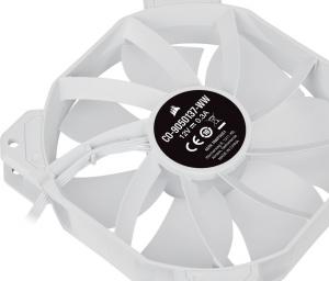 Wentylator Corsair iCUE SP120 RGB ELITE Performance Biały 3-pack + Lighting Node CORE (CO-9050137-WW) 9