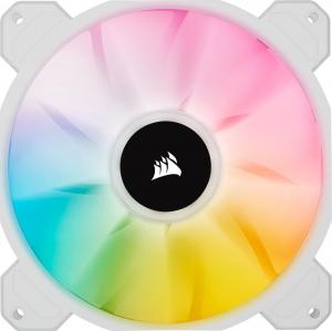 Wentylator Corsair iCUE SP140 RGB ELITE Performance Biały 2-pack + Lighting Node CORE (CO-9050139-WW) 4