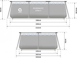 Avenli Basen stelażowy 300x207cm 15w1 (2815) 7