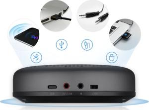 Zestaw głośnomówiący Emeet Luna USB Czarny  (374203) 2