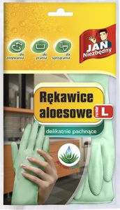 JAN Niezbędny Rękawice gospodarcze aloesowe rozmiar 9" 1