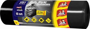 JAN Niezbędny Sarantis Jan Niezbędny Worki budowlane proste 120L 1op.-15szt 1