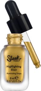 Sleek MakeUP SLEEK Highlighting Elixir PŁYNNY ROZŚWIETLACZ Drippin' (Gold) 1