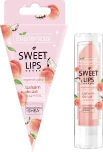 Bielenda BIELENDA Sweet Lips REGENERUJĄCY BALSAM DO UST brzoskwinia + masło shea 1